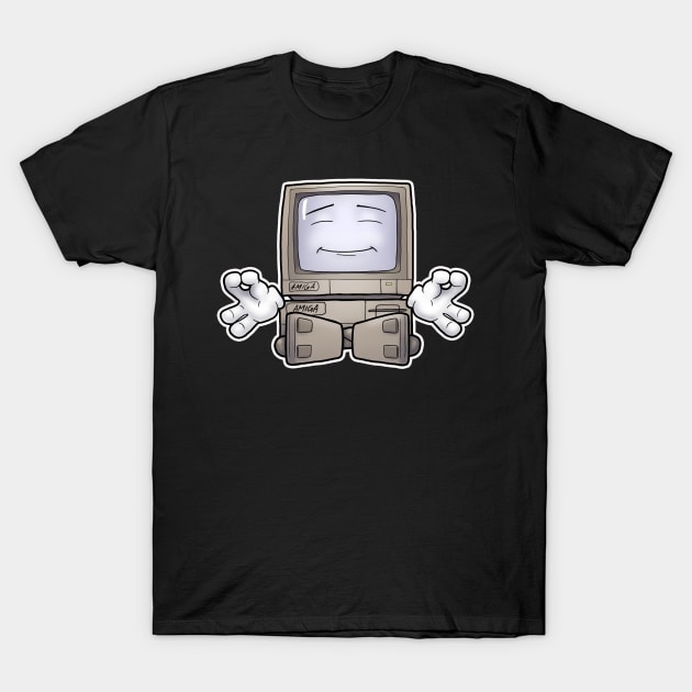 Commodore Amiga: Guru Meditation #1 T-Shirt by Evarcha